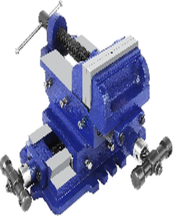 Universal Compound Angle Vice - Unbreakable body made of Ductile Iron