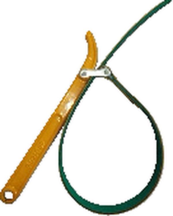 Oil Filter Wrench - Drop Forged Round, Belt Type