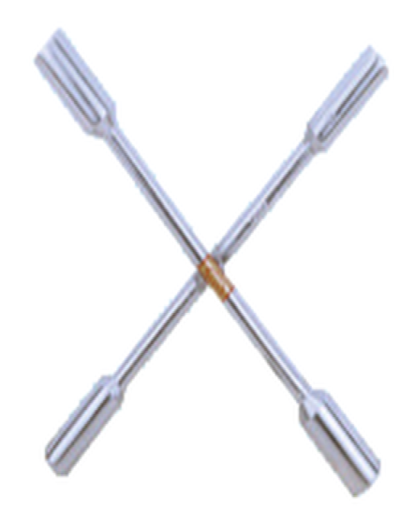 Cross Wrench - Chrome Plated