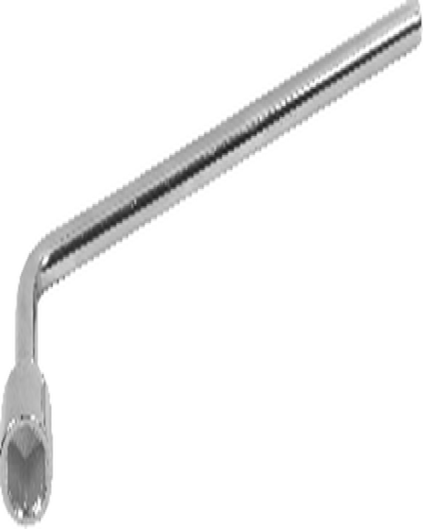 L Type Wheel Spanner - Drop Forged, Chrome Plated