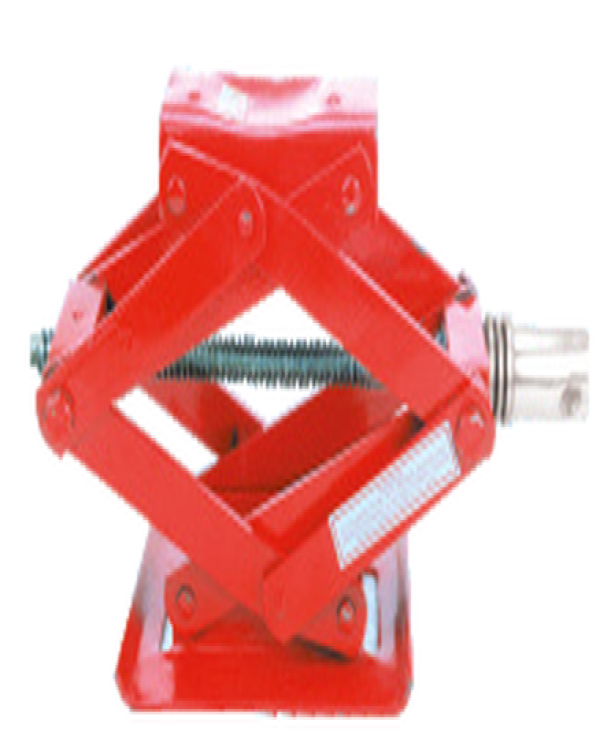 Scissor Jack - Heavy Duty, All Steel Body (With Rod)