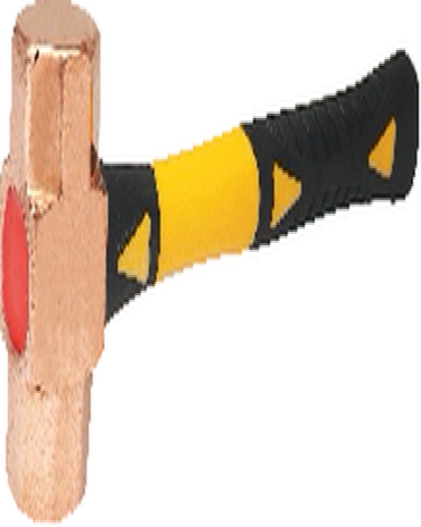 Copper Hammer - With Fine Quality, With Fiberglass Handle